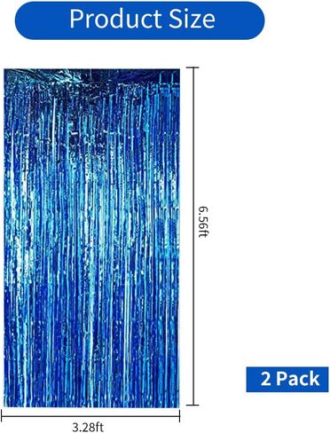 BEISHIDA 2Pcs Purple Gold Door Streamers Congrats Grade 2025 Decoration Backdrop Foil Fringe Tinsel Party Streamers Curtains for Birthday Graduation Mardi Gras Lakers Decoations (3.28 ft x 6.56 ft) in Saudi Arabia