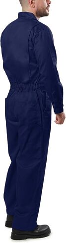 Kolossus Coveralls for Men Long Sleeve Jumpsuit - Blended - Adjustable Cuff - Utility Pockets in Kuwait