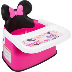 في السنوات الأولى ، مقعد ديزني ميني ماوس للمعزز لكرسي المطبخ - يشمل صينية قابلة للإزالة - طفل صغير ومقعد للأطفال مع تسخير 3 نقاط لوقت الوجبات - مقعد سفر خفيف الوزن in Kuwait