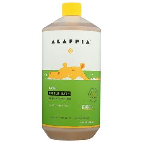 Alaffia Baby & Kids Coconut Chamomile Natural Bubble Bath - 32 fl oz