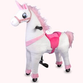 Unicorn Ride On Toy for Age 3 to 6 Kids
