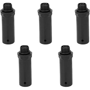 5pcs 0.6 بوصة قضيب التنفس الأسود ، فتحة شفط الزيت من رأس مضخة الهواء ، قضبان ضاغط الهواء 15.5 مم ، وملحقات مضخة ضاغط الهواء ، قابلة للتطبيق لمعظم ضواغط الهواء من نوع المكبس in Kuwait