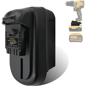 for DeWalt 20V Battery Adapter to 12V, Convert for DeWalt 20V 60V Battery to 12V Battery Replacement, Work for DeWalt 12V Cordless Tools Below 120W (Only DM18DW12 Adapter Included)