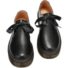 Women Lace-up Platform Chunky Loafers Classic Lug Sole Oxford Shoes Business Work Office Dress Shoes in Saudi Arabia