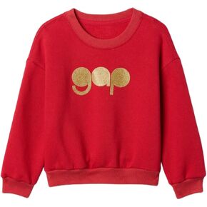 GAP Baby Bird Girls 'Fleece Crewneck