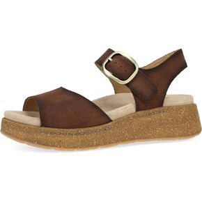 Dansko Bianca Platform Sandal for Women - Memory Foam and Suede Wrapped Footbed for an Extra Plush Comfort and Support