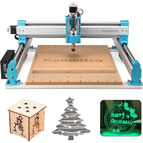 Sainsmart Genmitsu 4040 Pro CNC Milling ، دعم وحدة 4 محاور ووزن واي فاي ، محرك المسمار الرصاص المحدود للأعمال الخشبية ، القطع المعدنية والأكريليك ، الطحن ، التحكم في GRBL