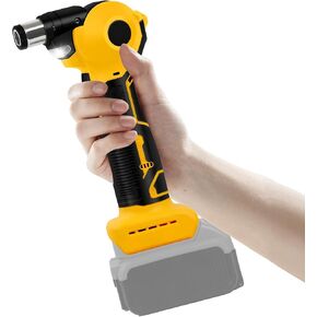 Palm Nailer Cordless with Magnetic Tip, Auto Hammer Compatible with Dewalt 20V Battery, Brushless 14000 RPM, 0-90° Adjustable, Power Framing Nailer for Joist Hangers, Tight Spaces