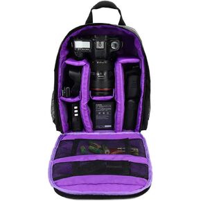 Andoer Docooler Camera Bag Camera Backpack Waterproof Shockproof Camping Bag Small Dslr Camera Bag Travel Rucksack Camera Bag For Canon Dslr Sony