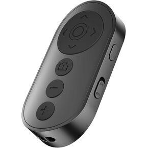 Wireless Camera Remote Control with Zoom for iPhone & Android, Versatile Shutter with Front/Rear Camera Switch for Photo & Video, Smartphone Remote Clicker for TikTok