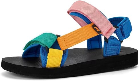 Women's Sandals Hiking Sport Sandals with Arch Support Yoga Mat Insole Comfortable Walking Water Sandals for Beach Travel Athletic in Saudi Arabia