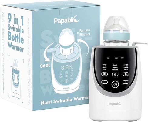 زجاجة قابلة للدوران أكثر دفئًا ، دافئ زجاجة طفل مع اهتزا in Kuwait