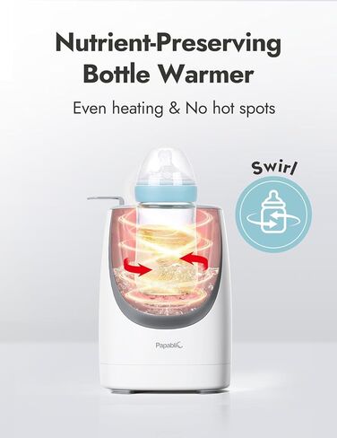 زجاجة قابلة للدوران أكثر دفئًا ، دافئ زجاجة طفل مع اهتزا in Kuwait