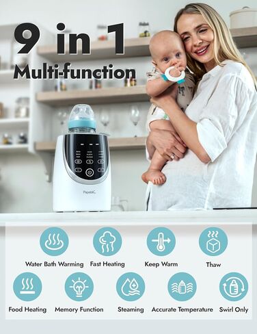 زجاجة قابلة للدوران أكثر دفئًا ، دافئ زجاجة طفل مع اهتزا in Kuwait