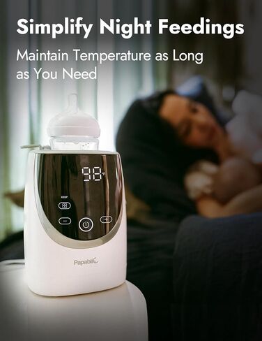 زجاجة قابلة للدوران أكثر دفئًا ، دافئ زجاجة طفل مع اهتزا in Kuwait