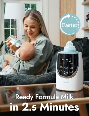 زجاجة قابلة للدوران أكثر دفئًا ، دافئ زجاجة طفل مع اهتزا in Kuwait