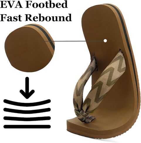 Flip Flops for Women Yoga Mat Arch Support Summer Beach Thong Sandals | Flexible, Soft Cushioning,Comfort, Quick-Dry, Lightweight Support, Beach, Pool, Shower and Travel in Saudi Arabia