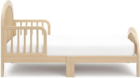 Graco Olivia Toddler Bed (Driftwood) - Greenguard Gold Certified ، تشمل درابزين أمان طفل صغير ، ويتناسب مع مرتبة Crib & Toddler Standard in Kuwait