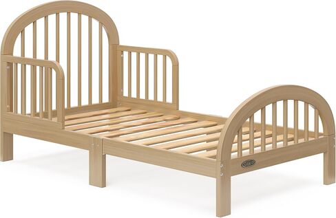 Graco Olivia Toddler Bed (Driftwood) - Greenguard Gold Certified ، تشمل درابزين أمان طفل صغير ، ويتناسب مع مرتبة Crib & Toddler Standard in Kuwait