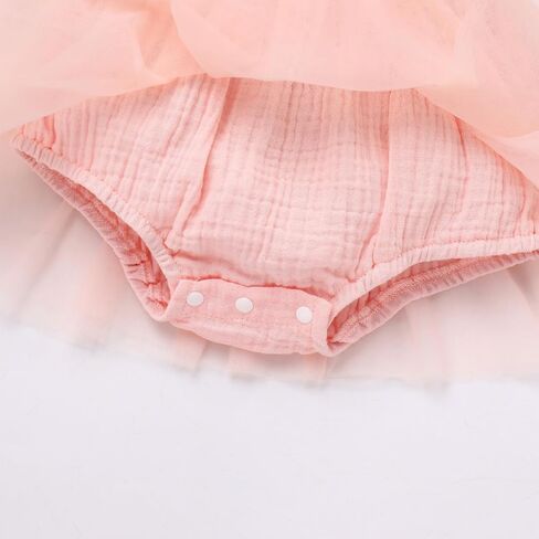 ODASDO Baby Girls Oirth Onder Thore Photo Shooting Props Slicfeless Strap Tutu Princess Romper Dress Set in Kuwait