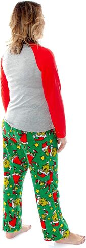 Dr. Seuss GRINCH Who Stole Christmas Matching Family Pajama Sets For Men, Women, Kids, Toddlers in Saudi Arabia