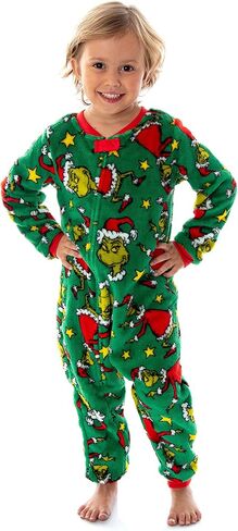 Dr. Seuss GRINCH Who Stole Christmas Matching Family Pajama Sets For Men, Women, Kids, Toddlers in Saudi Arabia