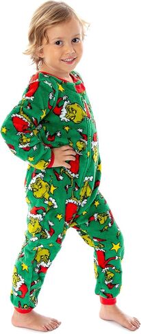 Dr. Seuss GRINCH Who Stole Christmas Matching Family Pajama Sets For Men, Women, Kids, Toddlers in Saudi Arabia