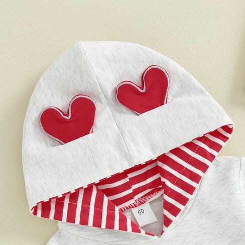 Newborn Baby Boy Easter Outfit Bunny Ear Hooded Long Sleeve Romper Jumpsuit Baby Girl Boy Spring Clothes in Kuwait