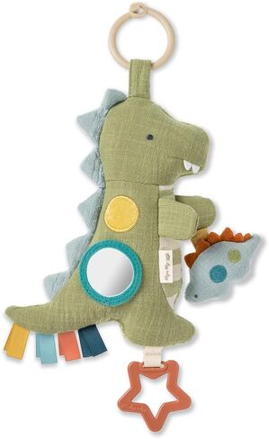 Itzy Ritzy - مقعد سيارة Bitzy Traveler ولعب عربات الحواس (ديناصور) in Kuwait