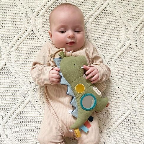 Itzy Ritzy - مقعد سيارة Bitzy Traveler ولعب عربات الحواس (ديناصور) in Kuwait