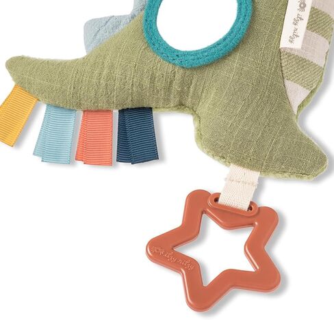 Itzy Ritzy - مقعد سيارة Bitzy Traveler ولعب عربات الحواس (ديناصور) in Kuwait