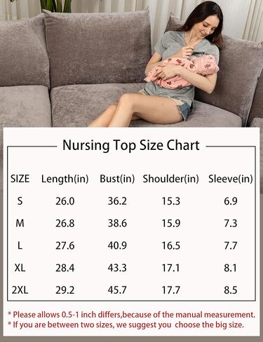 SUNNYBUY 3 Pack Women's Nursing Tops for Breastfeeding Short Sleeves Maternity Clothes Double Layer Postpartum Shirts in Saudi Arabia
