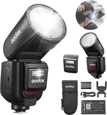 Godox v1pro n v1pro-n الكاميرا فلاش Flashlight Godox V1-N نسخة ترقية لكاميرات Nikon in Saudi Arabia