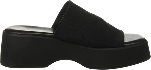 Womens Wedge SIides Sandals Platform Open Toe Slip On Elastic Band Wedges Shoes in Saudi Arabia