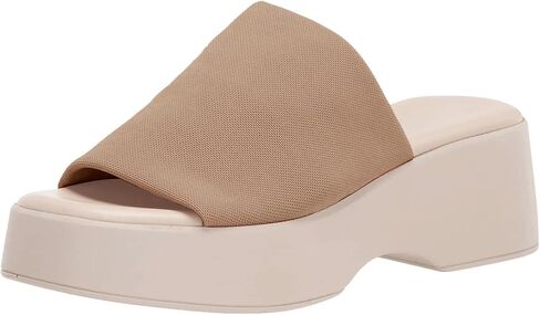 Womens Wedge SIides Sandals Platform Open Toe Slip On Elastic Band Wedges Shoes in Saudi Arabia