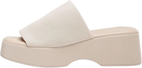 Minshluu Womens Wedge Syides Sandals منصة مفتوحة إصبع القدم على أحذية أسافين النطاق المرنة in Saudi Arabia