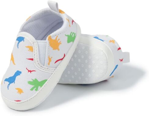 Meckior Infant Baby Girls Boys Canvas Shoes Soft Sole Toddler Slip on Moccasins moccasins غير الرسمي أحذية حذاء رياضة غير رسمي. in Kuwait
