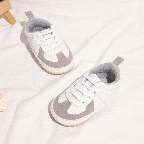 Meckior Infant Baby Girls Boys Canvas Shoes Soft Sole Toddler Slip on Moccasins moccasins غير الرسمي أحذية حذاء رياضة غير رسمي. in Kuwait