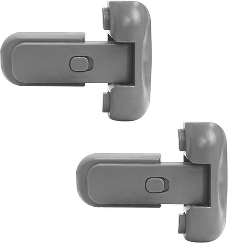 قفل ثلاجة من صغار ثلاجة - ثلاجة - لا توجد أدوات مطلوبة ، مزلاج فريزر لإبقاء الباب مغلقًا للأطفال الصغار والقطط والكلاب in Kuwait