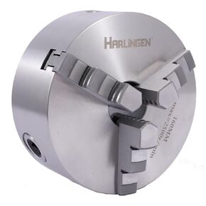 9712-1107 5" 3-Jaw Lathe Chuck with Plain Back