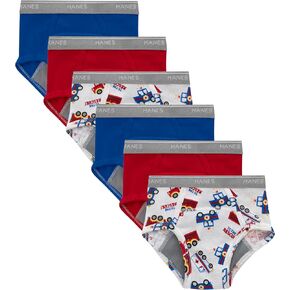 Hanes Trainer Briefs, Light Leaks Potty Training Underwear for Toddler Boys