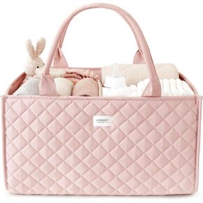 Konssy Baby Diaper Caddy Organizer ، سلة Caddy Diaper Predostery ، منظم الحضانة الأنيق ، أساسيات حديثي الولادة ، مثالية للبنين والبنات in Kuwait