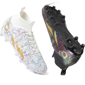 Soccer Cleats Mens Women Soccer Shoes for Big Boy AG TF