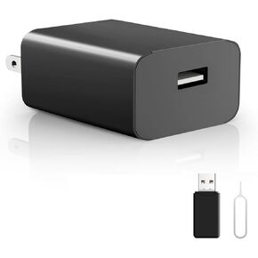 Mini Camera 1080P Nanny Cam Small Security Camera with Night Vision and Motion Detection for Indoor and Home, No WiFi