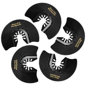 28PCS Oscillating Saw Blades Titanium Universal Multitool Quick Release Saw Blades for Wood Plastics Metal Compatible with Dewalt Ryobi Milwaukee Rockwell Fein Makita