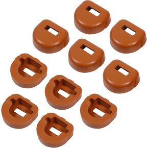 Replacement P1640003932 Nailer Safety Pad Cap for Bostitch SB-1664FN (Type 0, Type 1, 16240001 and Higher, 15335001 and Higher), for Craftsman 351184310, 10pcs