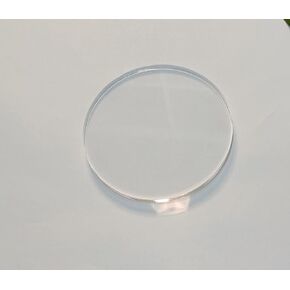 2PCS 1/4" Thick Clear Acrylic Circles,Acrylic Cup Coaster, Acrylic Coaster Templates,Woodworking Router Template (Round)