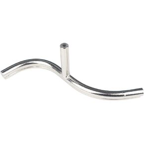 Wood Lathe Curved Lathe Tool Rest Post Stainless Steel Tool Rest,column diameter 16mm(5/8inch) for Special-Shaped Wood Lathe Tool Rest for Bowl Turning, Wood Lathe Tools for Mini Lathe