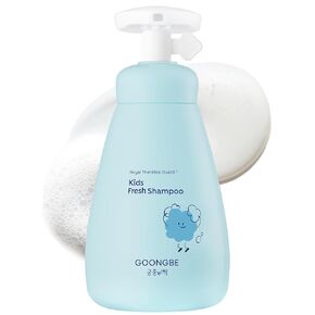 Kids' Fresh Shampoo - Korean Kids Scalp Purifying Shampoo - Gentle Deep Cleansing for Oily, Smelly Scalps - Low pH & Silicone-Free Formula - Allergen Free Scent, 10.1 fl.oz.