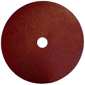 Weiler 60423 Tiger Aluminum Resin Fiber Sanding & Grinding Disc, 7" Diameter, 60 Grit, 7/8" Arbor Hole (Pack of 25)